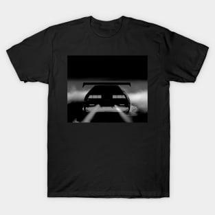 Black and white car T-Shirt